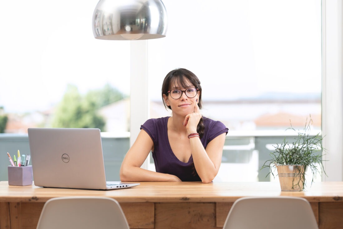 Foto tratta da un servizio fotografico di ritratto per Chiara Dal Bello, nutrizionista (personal branding shooting)